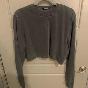 Talentless Cropped Sweatshirt